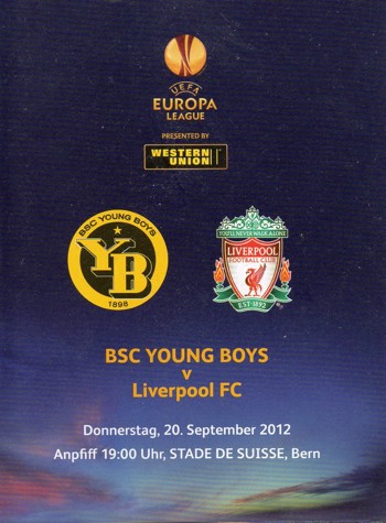 Match programme